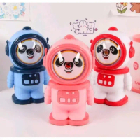 Rautan pensil karakter Astronot Putar Pensil Sharpener Unik Lucu serutan viral bekualitas