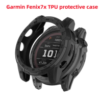 Garmin Fenix7X Screen Protector Case Cover For Enduro2 Smart Watch Protective Bumper Tactix7 Shell Protection Frame