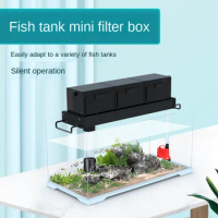 MINI Fish Tank Drip Box External Fish Tank Filter Box Upper Filter Box Fish Aquarium Accessories Fish Tank Filter Accessories