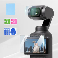 9H HD Tempered Glass for DJI OSMO Pocket 3 Screen Protector For DJI Pocket 3 Gimbal Camera Lens Protect Glass Accessories