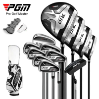PGM MTG040 12 Men Golf Clubs Complete Sets with Golf Bags Putter Right Hand Iron Golf Club Set For Male Training Aids