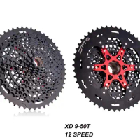 Ultralight MTB 12s 9-50T XD L Cassette 12 Speed Cassette 540g Black Gray 12v 9-50t Cassette 12s Cass