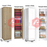 Rak Lemari 1 Pintu Penyimpanan furnitur indoor Furniture