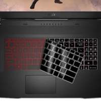 For MSI GL76 Katana GF66 2021 MSI GL66 Pulse Katana GF76 Silicone Keyboard Cover Skin Gaming Laptop Protector