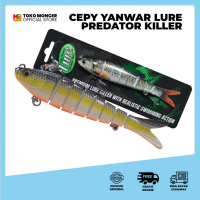 UMPAN BY CEPY YANWAR LURE PREDATOR KILLER WITH RETIC SWIMMING ACTION UMPAN LURE JIG CASTING
