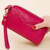 Genuine Leather Women's Clutch Bag Genuine Leather Women's Coin Purse Clutch Bag Handbag Clutch Bag