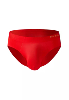 Prime Prime MicroModal男士無縫三角內褲 - 紅色
