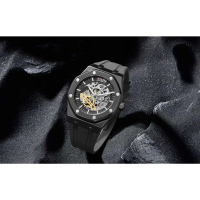 PROMO BELLEDA 9532 RUBBER Jam Tangan Pria Rubber Original Anti Air Cowok Otomatis Laki Laki Arloji