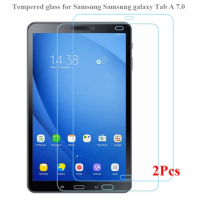2Pcs/Pack Screen Protector for Samsung galaxy Tab A6 7.0 2016 Model SM-T285 HD 9H 0.3MM Tempered Glass for 7'' Samsung SM-T280