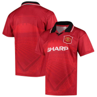 Manchester United R No. 7เสื้อฟุตบอล1999 1996 1994 CLASSIC finals เสื้อฟุตบอลเสื้อหลวม Plus Size