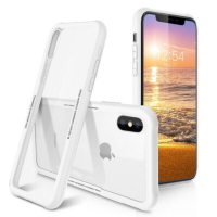 iPhone 0.7mm 鋼化玻璃手機殼 防摔手機殼 保護殼 鋼化玻璃 玻璃殼 用於 XR i8 i7