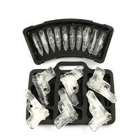 Home Gun Bullet Skull Ice Cube Maker DIY Bullet Ice Cube Tray Chocolate Mold Whiskey Wine Ice Cream Tool New Cocktail Tool