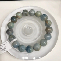 Unique Aquamarine 12mm Bracelet