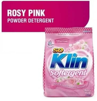 SOKLIN Sabun Cuci Baju Deterjen Bubuk 2.7kg - So Klin Softener Detergent 2.7 kg PINK