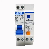 CHINT NXBLE-40 1P+N Leakage Protection Switch 230V 10A 16A 20A 25A 32A 40A Residual Current Circuit Breaker RCBO DPNL DZ47LE