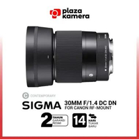 Lensa Sigma 30mm f/1.4 DC DN AF for Canon RF Mount Sigma Lens 30mm