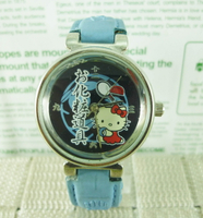 【震撼精品百貨】Hello Kitty 凱蒂貓-手錶-豐天藍【共1款】 震撼日式精品百貨