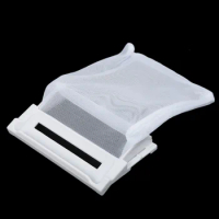 4Pcs Washing Machine Lint Filter Mesh For LG Laundry Washer Hair Catcher Mesh Bag