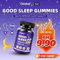 [Tarikh Luput 2026.10]Careleaf Good Sleep Gummies|160mg L-theanine,Chamomile Extract|Susah tidur/Uba