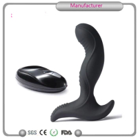Prostate Massager Anal Plug Sex Toy with G-Spot Vibrator 7 Stimulation Patterns for Wireless Remote