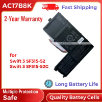 Li-ion AC17B8K Laptop Battery Replacement for Acer Swift 3 SF315-52 Swift 3 SF315-52G 15.2V 48Wh Long Battery Life