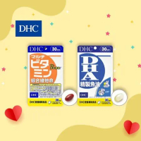【DHC】活力元氣組 綜合維他命+DHA精製魚油 (30日份)