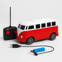 VincLux MAINAN MOBIL REMOT KONTROL BUS VW COMBI BATERAI CAS Best Seller RC Bus VW Combi Mrh