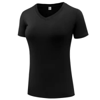 Women Yoga Shirts Moisture Absorption Blouses Training Tshirt Muscle Tops Fitness Clothing Compression Jerseys Short Sleeve Tees