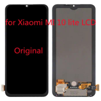 6.57 inch original screen, touch screen, suitable for Xiaomi 10 lite 100% test suitable for Xiaomi MI10 lite 5G LCD screen