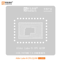 Alder Lake-N BGA Reballing Solder Template Stencil For Alder Lake-N