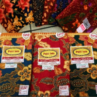 kain panjang jarik kebat batik cap cent putri solo