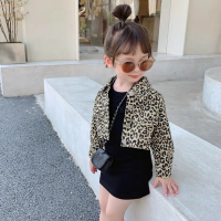 DRESS IMPORT ANAK JAKET LEOPARD
