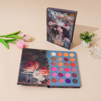Buku Eyeshadow Mekap Cahaya Tinggi Blush Set Tahan Lama Make-Up Eyeshadow Palet BOOK Mekap Pentas Du
