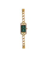 [Pre-Order จัดส่ง 5 วัน] นาฬิกาข้อมือผู้หญิง รุ่น PPC-EF19-GD-GN สี GOLD / GREEN