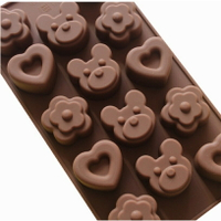 【嚴選&amp;現貨】 14連 小熊 矽膠模 蛋糕矽膠模 巧克力模 餅乾模 果凍模 手工皂模 小蛋糕模 烘焙工具