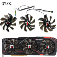 New For GAINWARD GeForce RTX3060ti 3070 3070ti 3080 3080ti Wind Chaser OC Graphics Card Replacement Fan T129215SU