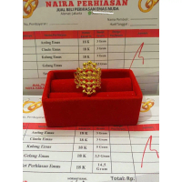 CINCIN JANDA PERHIASAN WANITA BERLAPIS EMAS MUDA TERMURAH