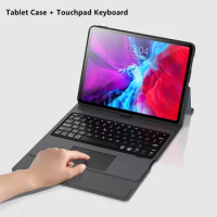 Tablet Wireless Keyboard for iPad Pro 12 9 Case 2021 Teclado Touchpad Keyboard Mouse for iPad Pro 12.9 2021 2020 2018