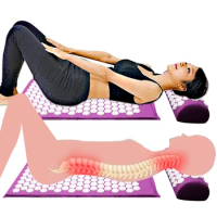 Massager Cushion Massage Yoga Mat Acupressure Relieve Stress Back Body Pain Spike Mat Acupuncture Massage Yoga Mat