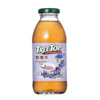 《Treetop》樹頂藍莓茶玻璃瓶 (360ml X 24入) 玻璃瓶