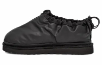 UGG TASMAN SHROUD ZIP SLIPPER BLACK