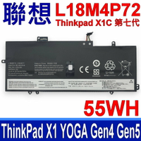 LENOVO 聯想 L18M4P72 原廠規格 電池 X1C carbon Gen7 2019 Gen8 Yoga Gen4 2019 Gen5 2020