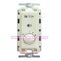 TOA 廣播系統音量控制器 AT-063AP (含蓋板)