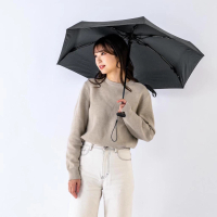 Amvel - 扁平型輕巧折疊傘 | 日本AMVEL FLATLITE Micro[Black] 1pc