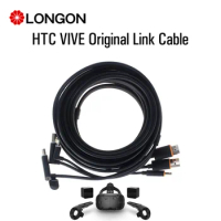 For HTC Vive VR Link Cable Data Transmission 16FT DP HDMI Three In One VR Accessories