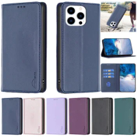 13 Pro Case For iPhone 13 Pro Max Leather Wallet Case iPhone 13 Pro 13ProMax Phone Case For iPhone13 Cover Magnetic Coque Fundas