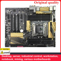 For X79-DELUXE Motherboards LGA 2011 DDR3 ATX For Intel X79 Overclocking Desktop Mainboard SATA III USB3.0