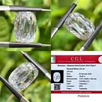 Natural HQ Colorless White Zircon 10.69crt memo CGL