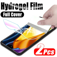 2pcs Hydrogel Film For Xiaomi Poco M4 M3 F4 GT Pro 5G Screen Protector Poca Pocco M F 4 3 4GT 3Pro 4Pro M3Pro F4GT 5 G Not Glass