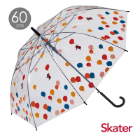 Skater 透明長直傘(60cm) 維尼